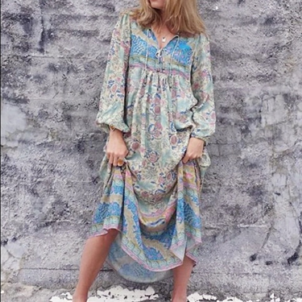 Oasis Maxi DRESS Boho Opal NEW - Picture 6 of 6